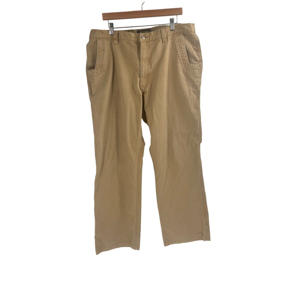 Mountain Khakis Original Mountain Pant Tan Casual Outdoor Straight Leg Men 40x32
